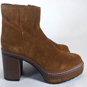 Steve Madden Women's Brown Ankle High Boots - Size 9.5